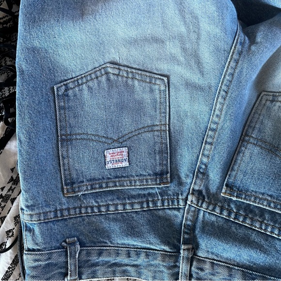 VINTAGE CHRISTIAN AGNELLI WESTERN denim size 2 - Picture 7 of 8